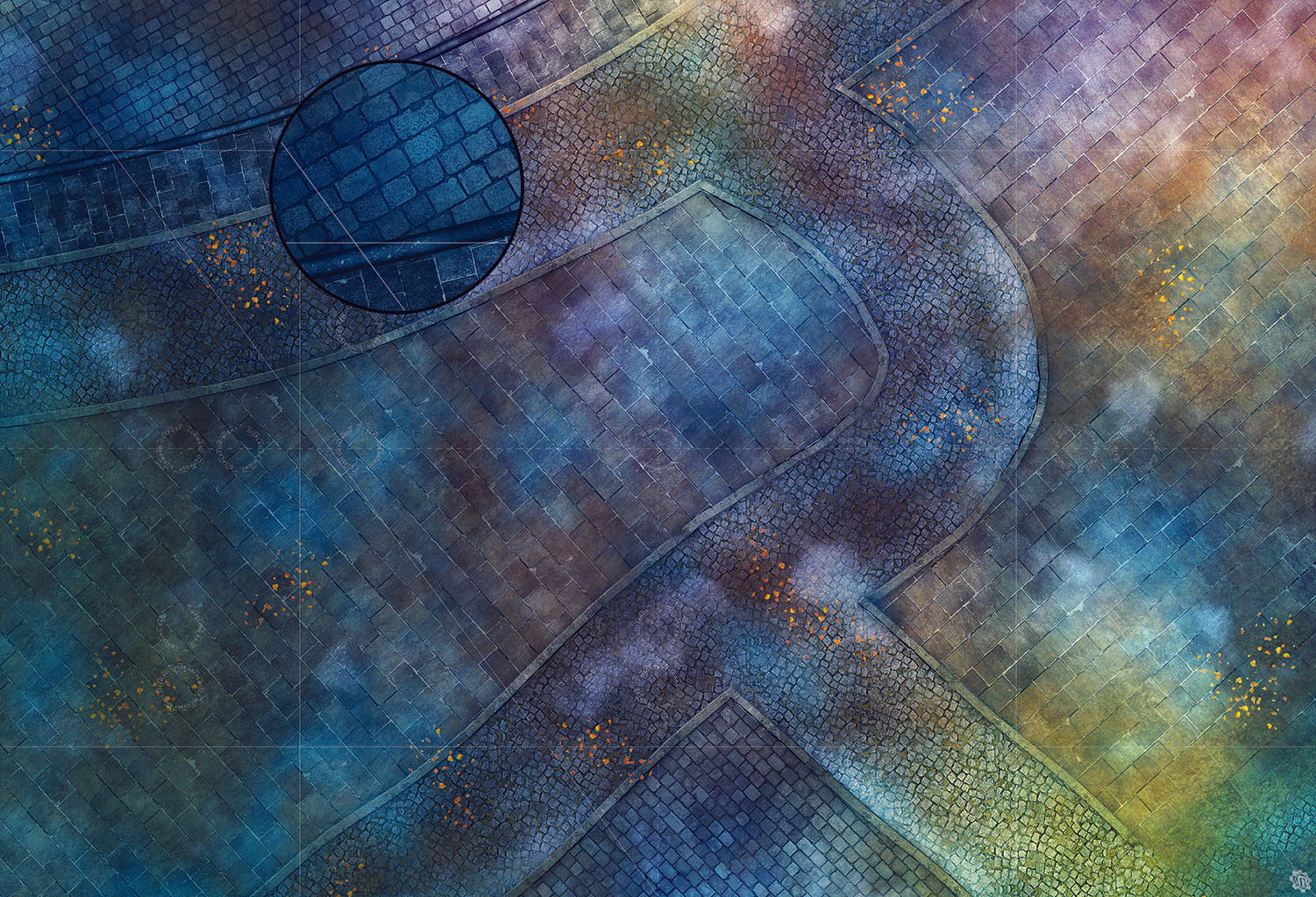 Mats by Mars: London Magic Tabletop Wargaming Play Mat