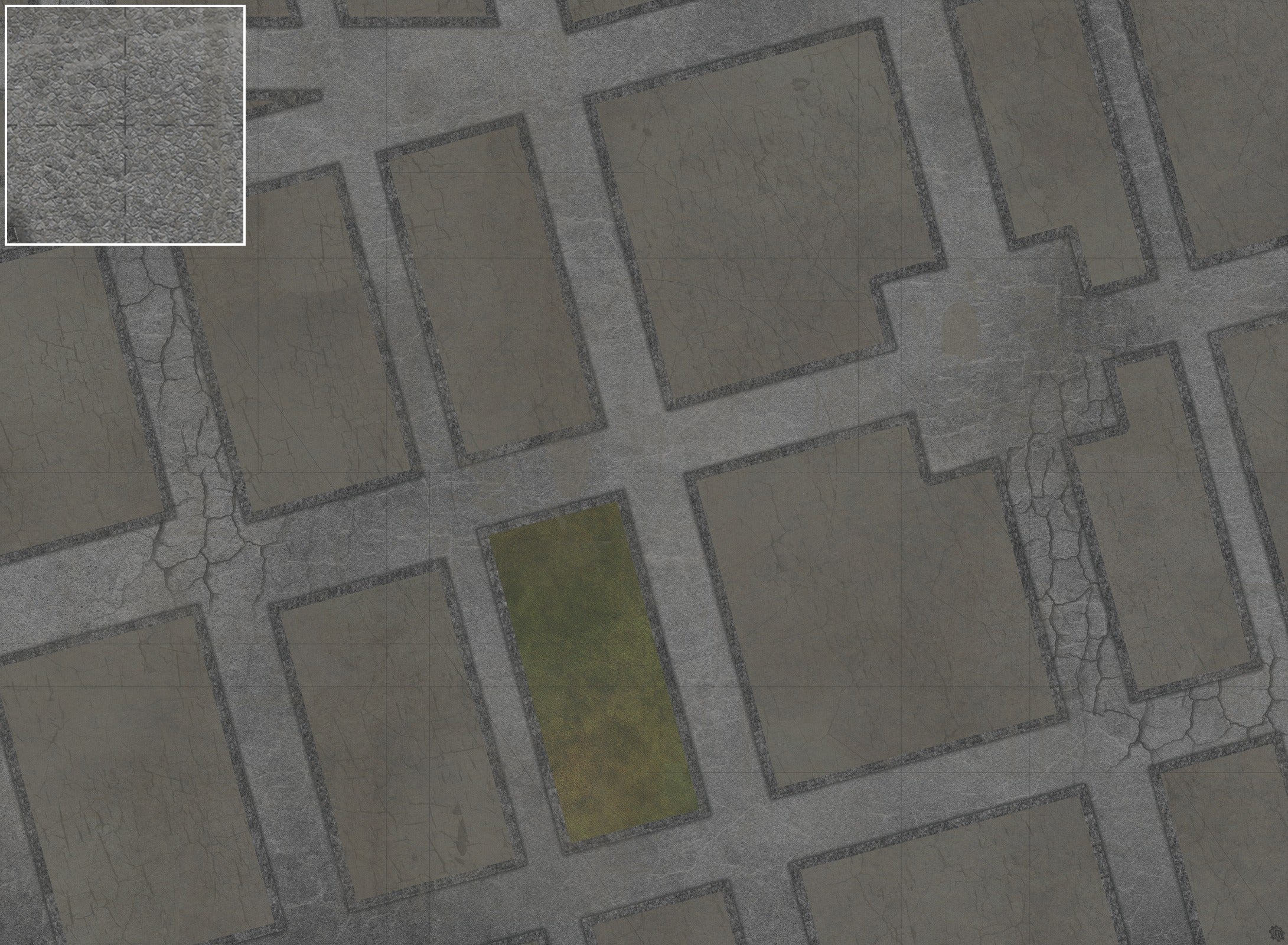 Streets of Conflict 8mm scale Tabletop Wargaming Play Mat