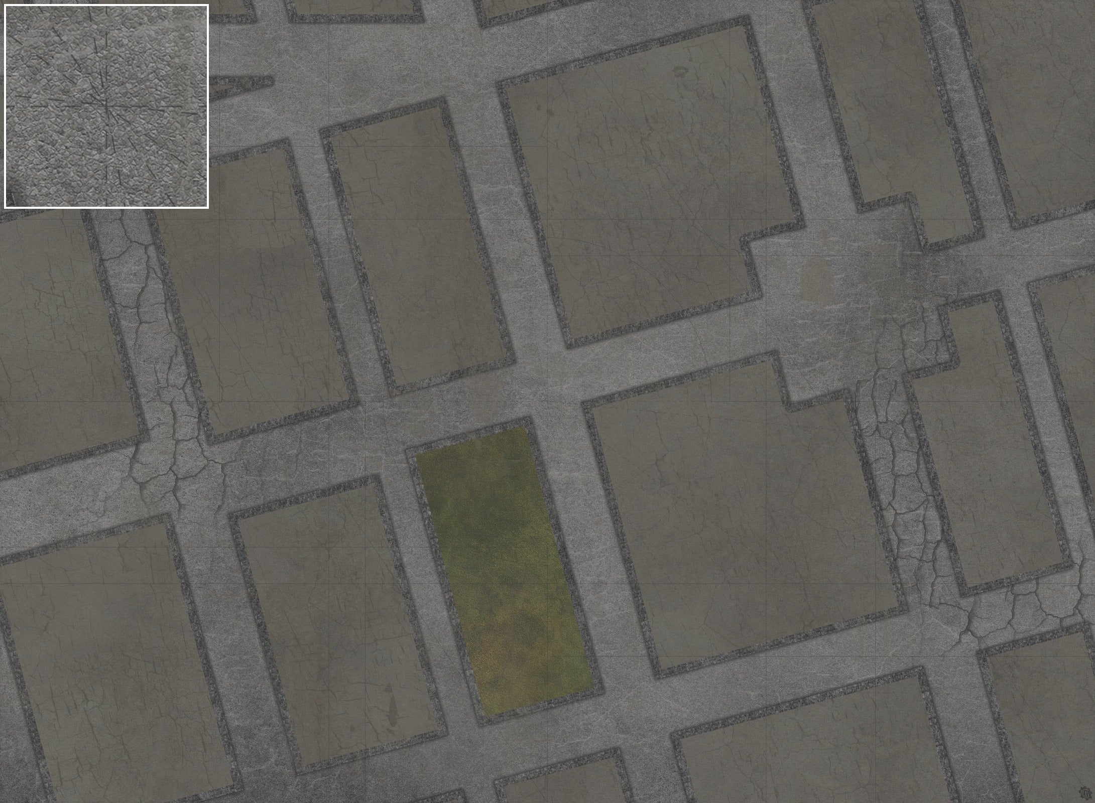 Streets of Conflict 8mm scale Tabletop Wargaming Play Mat