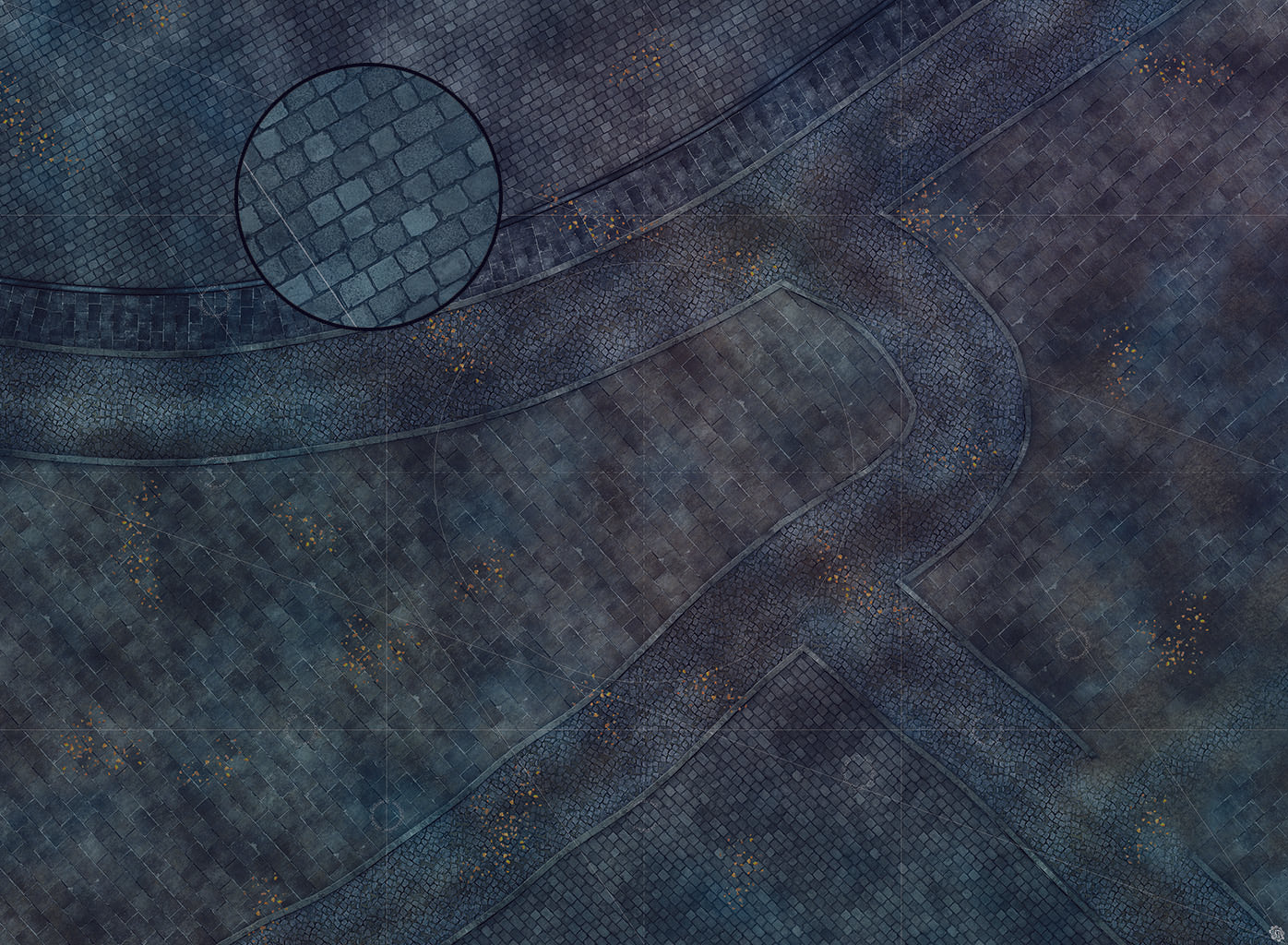 Mats by Mars: London Fog Tabletop Wargaming Play Mat
