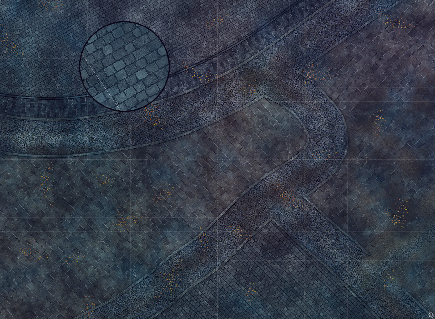 Mats by Mars: London Fog Tabletop Wargaming Play Mat