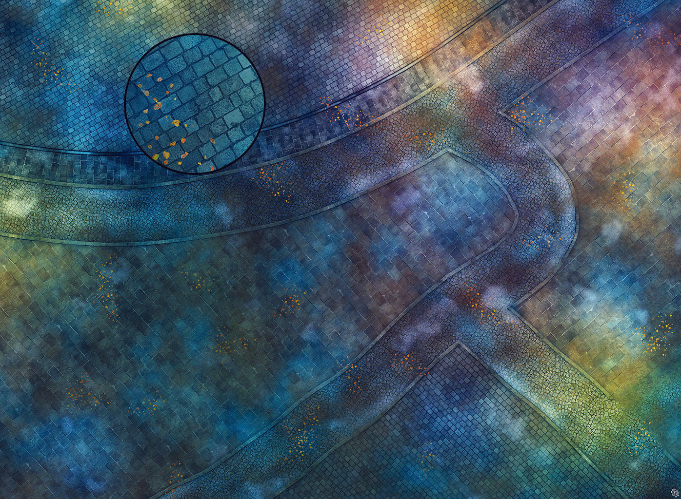 Mats by Mars: London Magic Tabletop Wargaming Play Mat