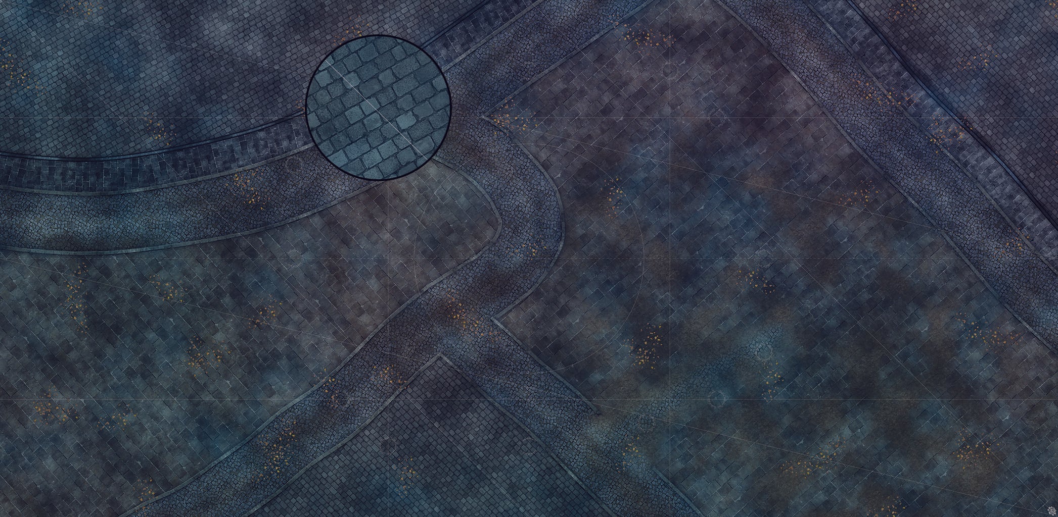 Mats by Mars: London Fog Tabletop Wargaming Play Mat
