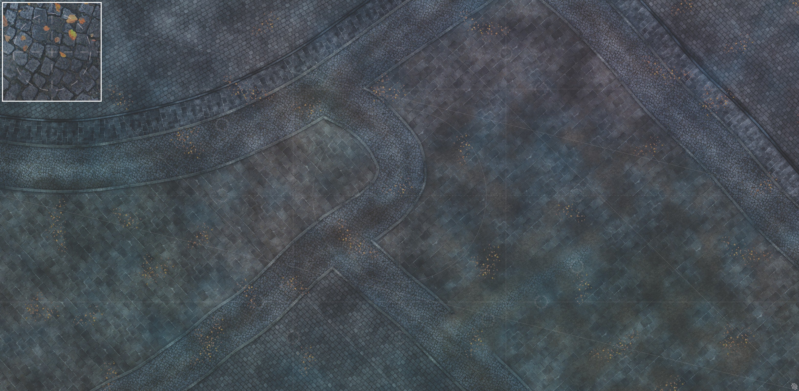 Mats by Mars: London Fog Tabletop Wargaming Play Mat