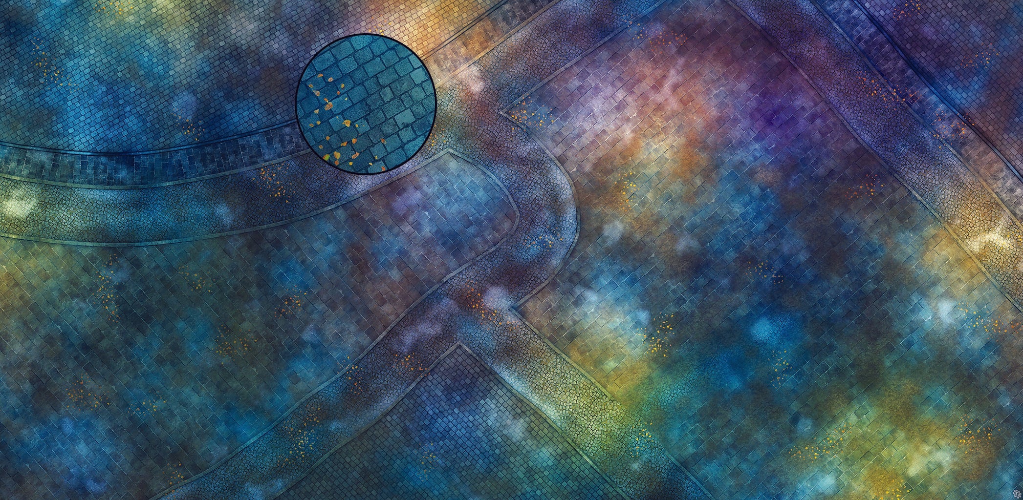 Mats by Mars: London Magic Tabletop Wargaming Play Mat