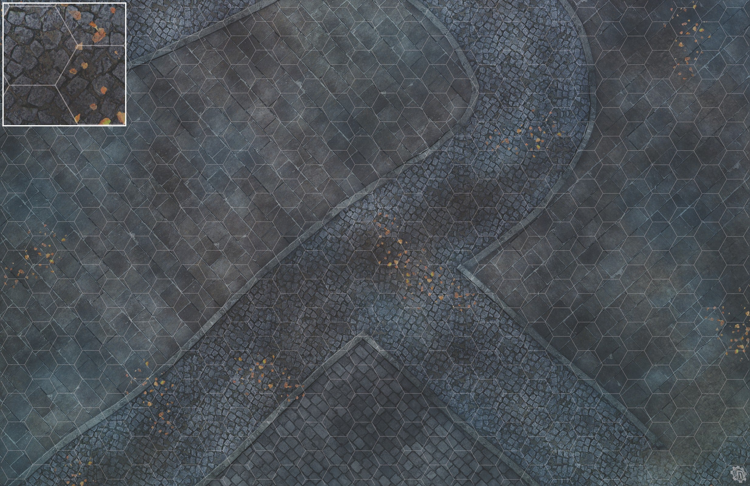 Mats by Mars: London Fog Tabletop Wargaming Play Mat