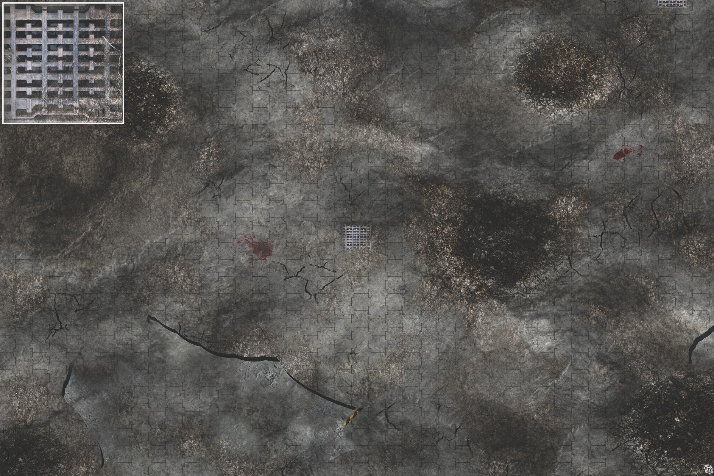 Mats by Mars: Urban Strike Tabletop Wargaming Play Mat