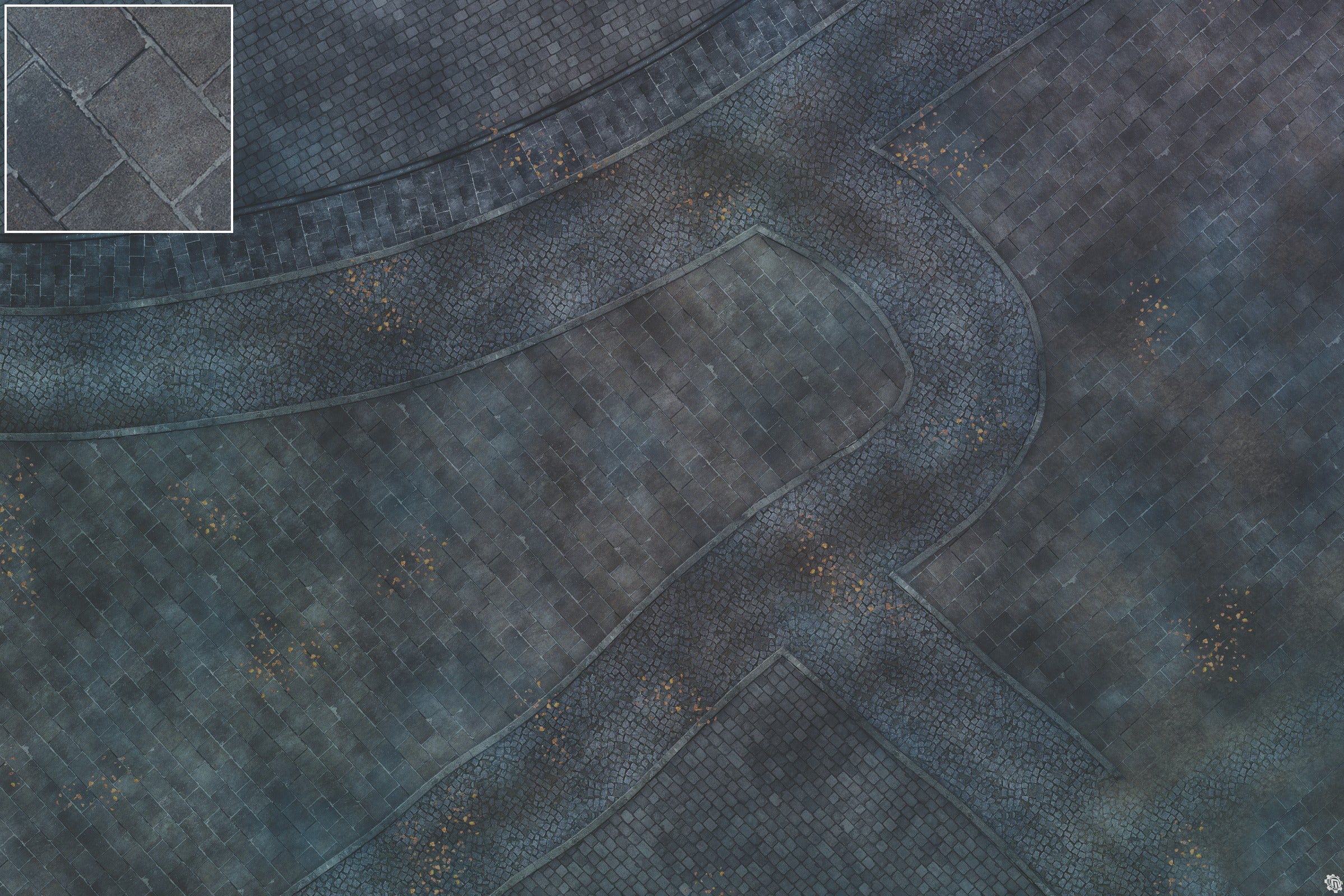 Mats by Mars: London Fog Tabletop Wargaming Play Mat