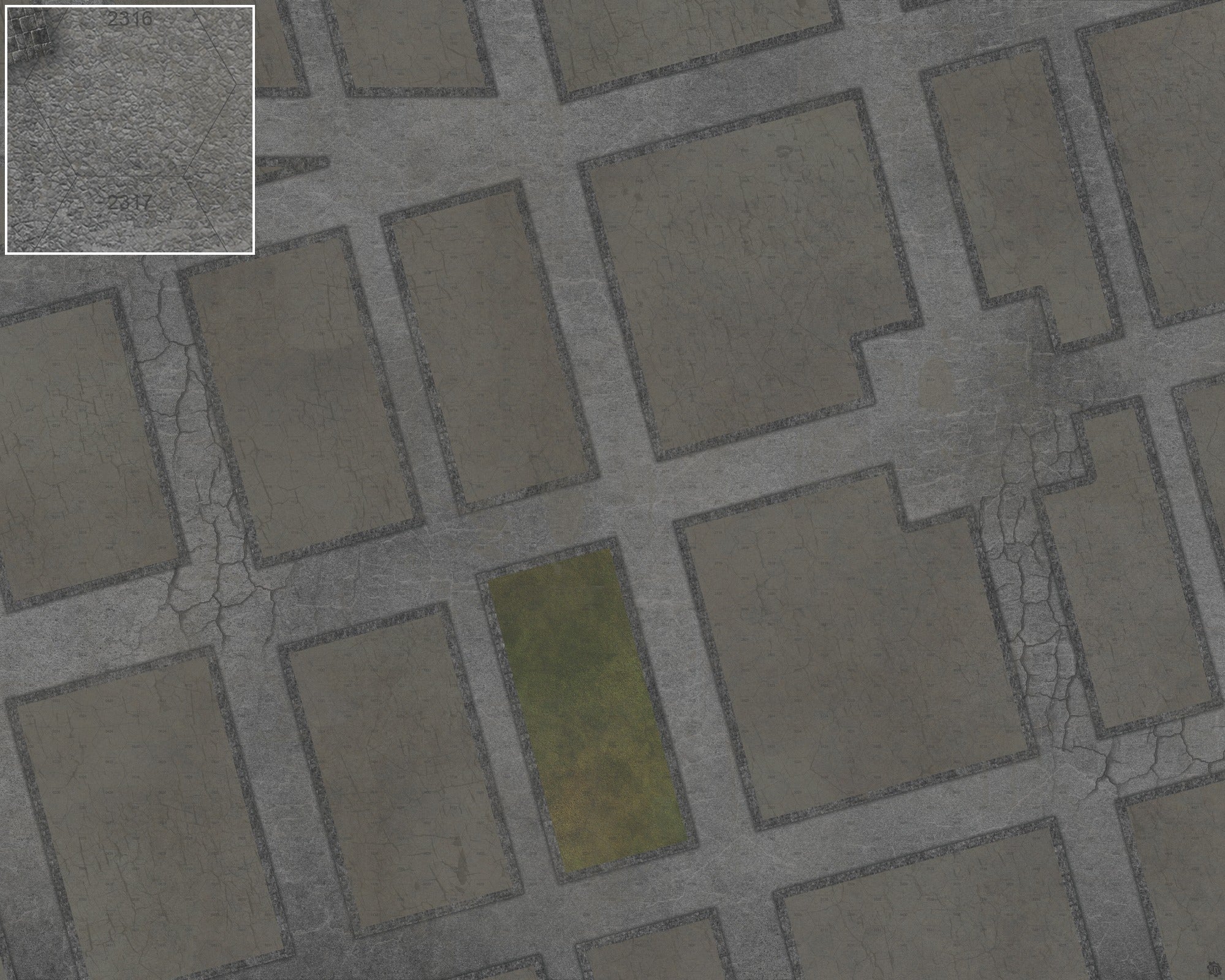 Streets of Conflict 8mm scale Tabletop Wargaming Play Mat