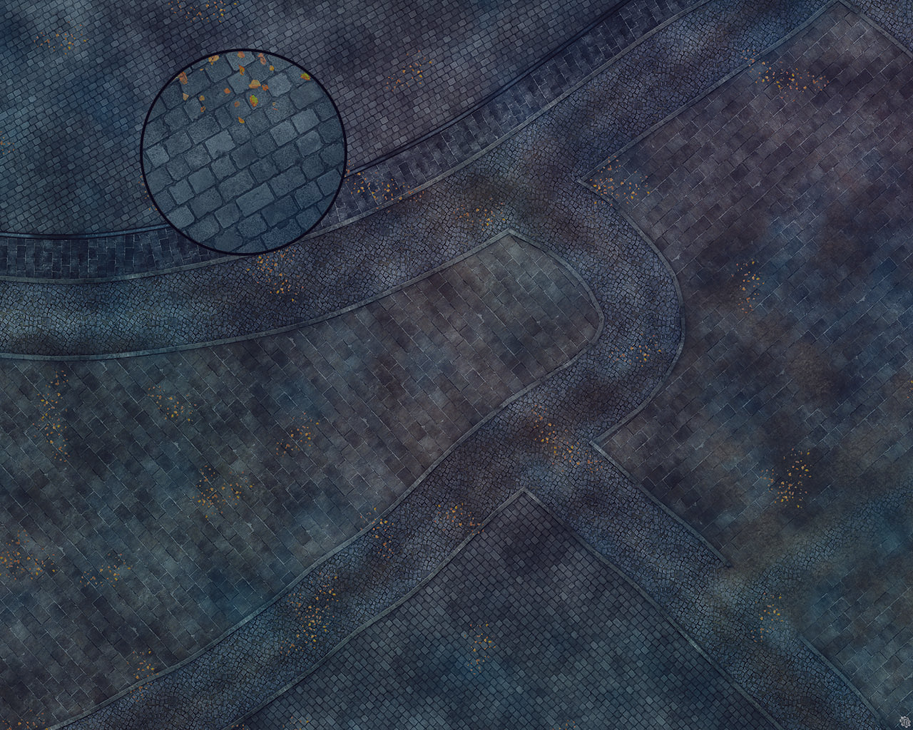 Mats by Mars: London Fog Tabletop Wargaming Play Mat