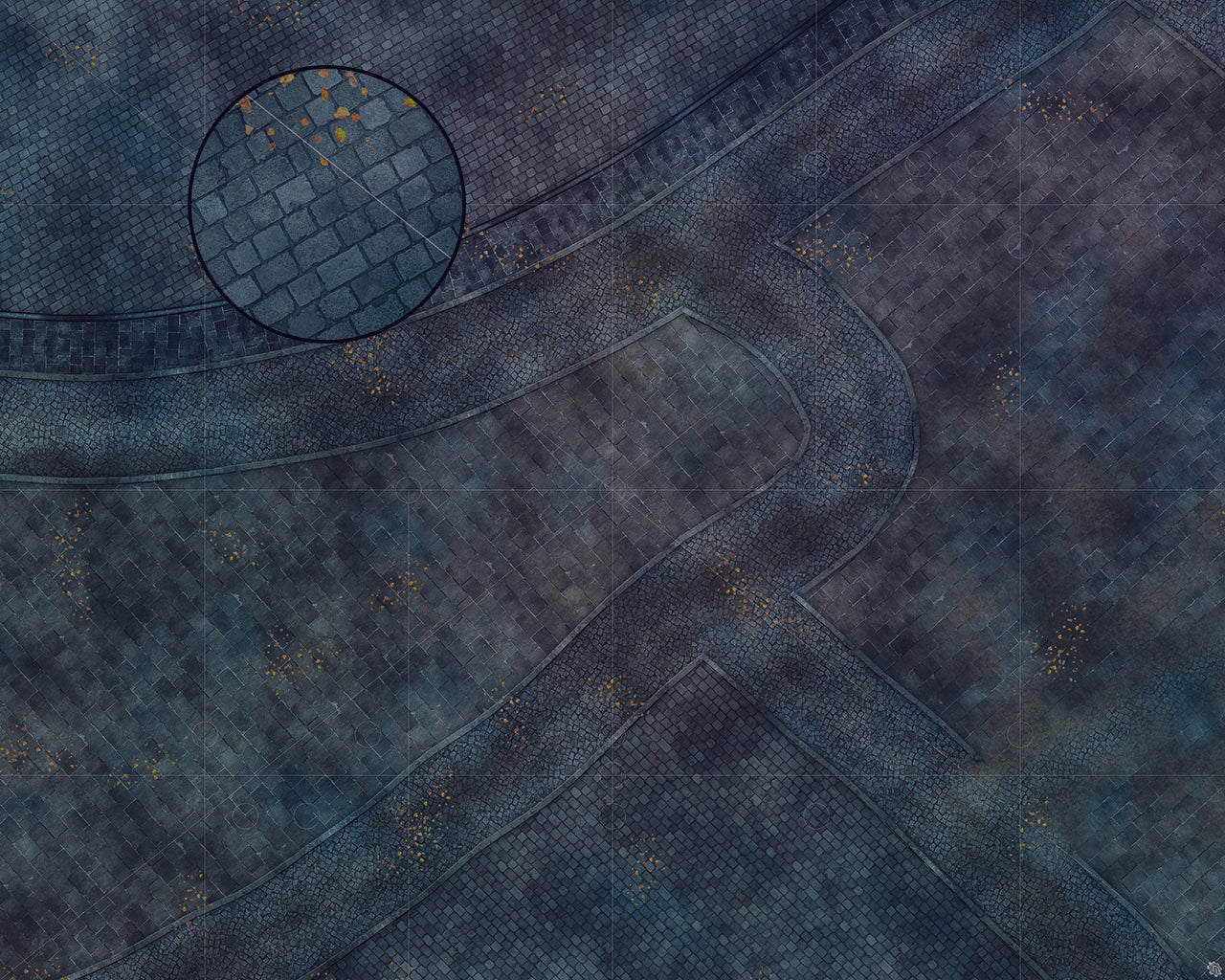 Mats by Mars: London Fog Tabletop Wargaming Play Mat
