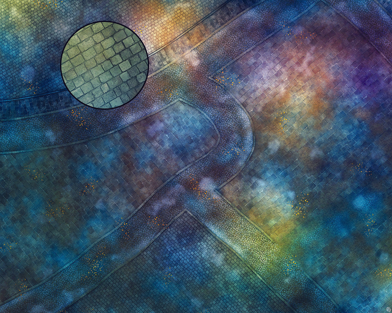 Mats by Mars: London Magic Tabletop Wargaming Play Mat