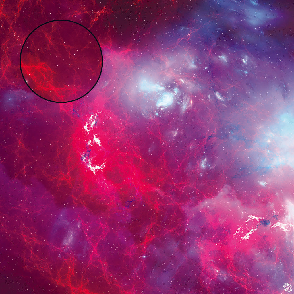 Mats by Mars: Quantum Realm Tabletop Wargaming Space Play Mat