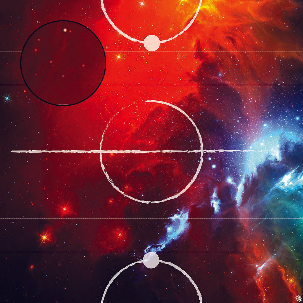 Mats by Mars: Fire Storm Tabletop Wargaming Space Play Mat