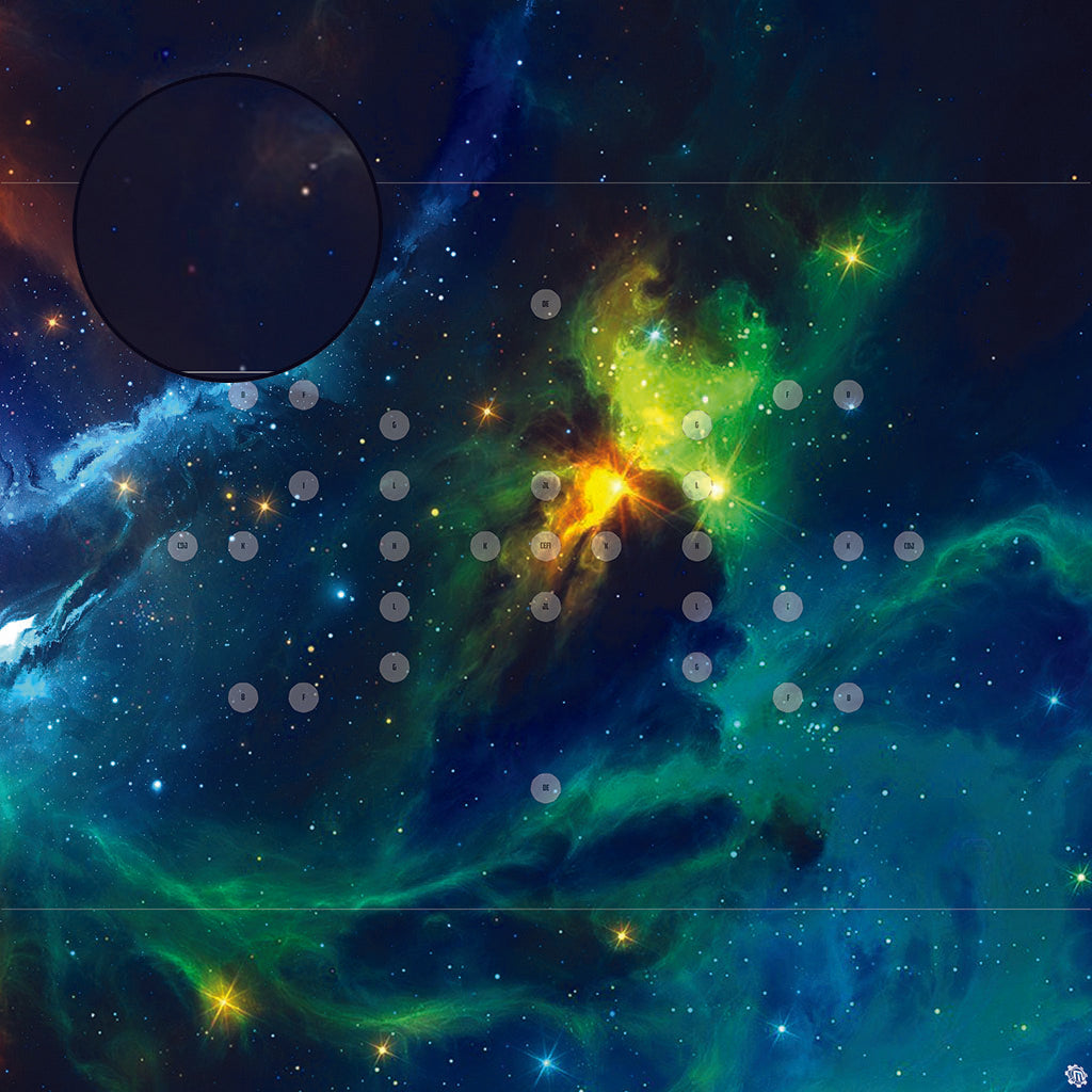 Mats by Mars: Cold Embrace Tabletop Wargaming Space Play Mat