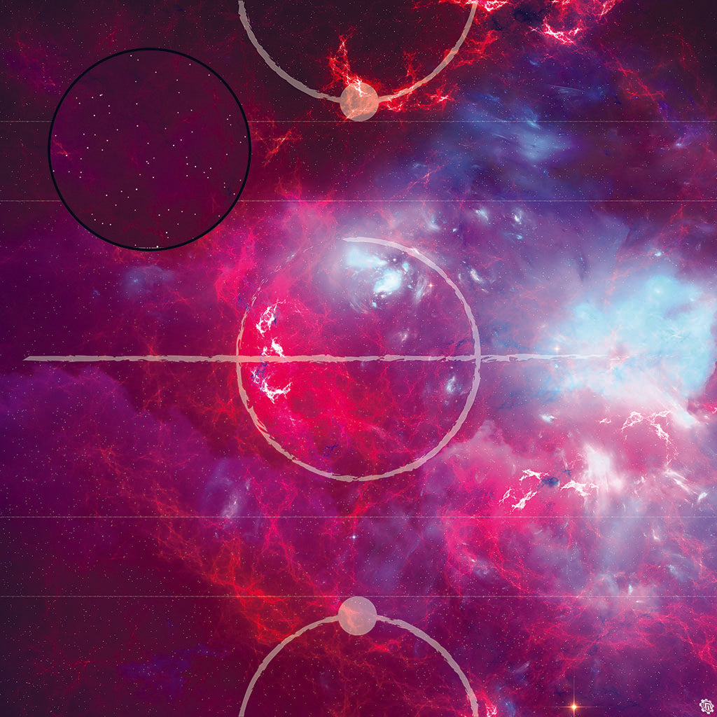 Mats by Mars: Quantum Realm Tabletop Wargaming Space Play Mat