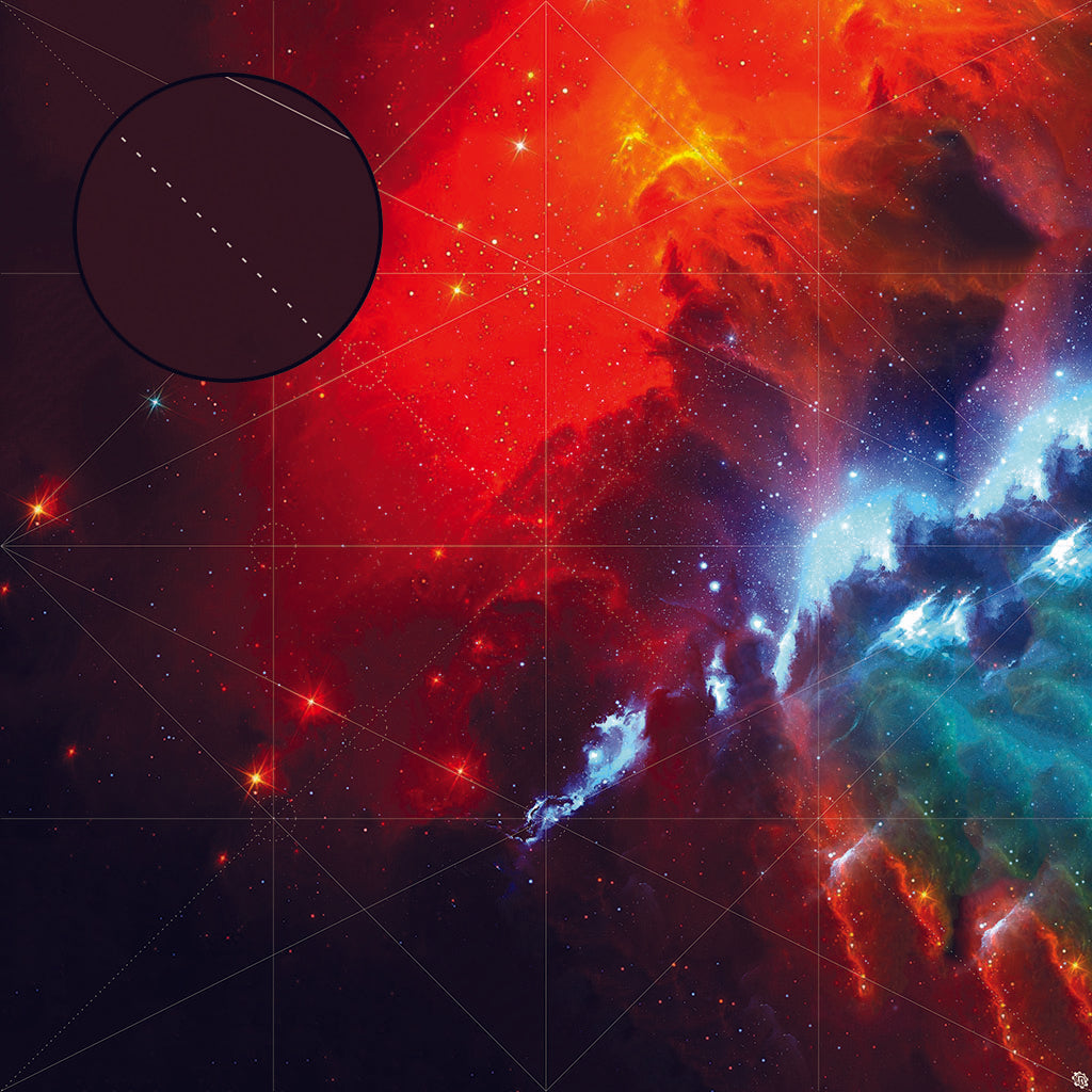 Mats by Mars: Fire Storm Tabletop Wargaming Space Play Mat