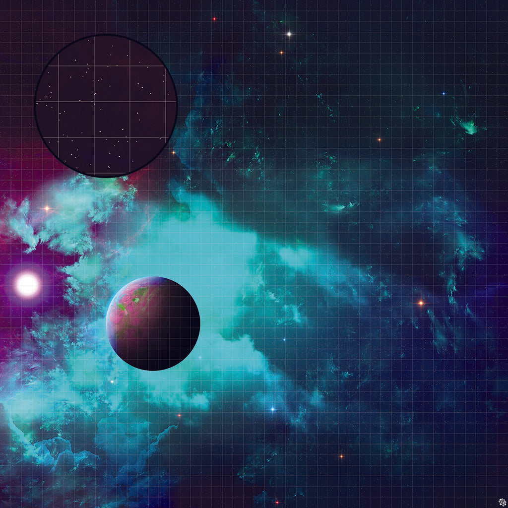 Mats by Mars: Nemesis System Tabletop Wargaming Space Play Mat