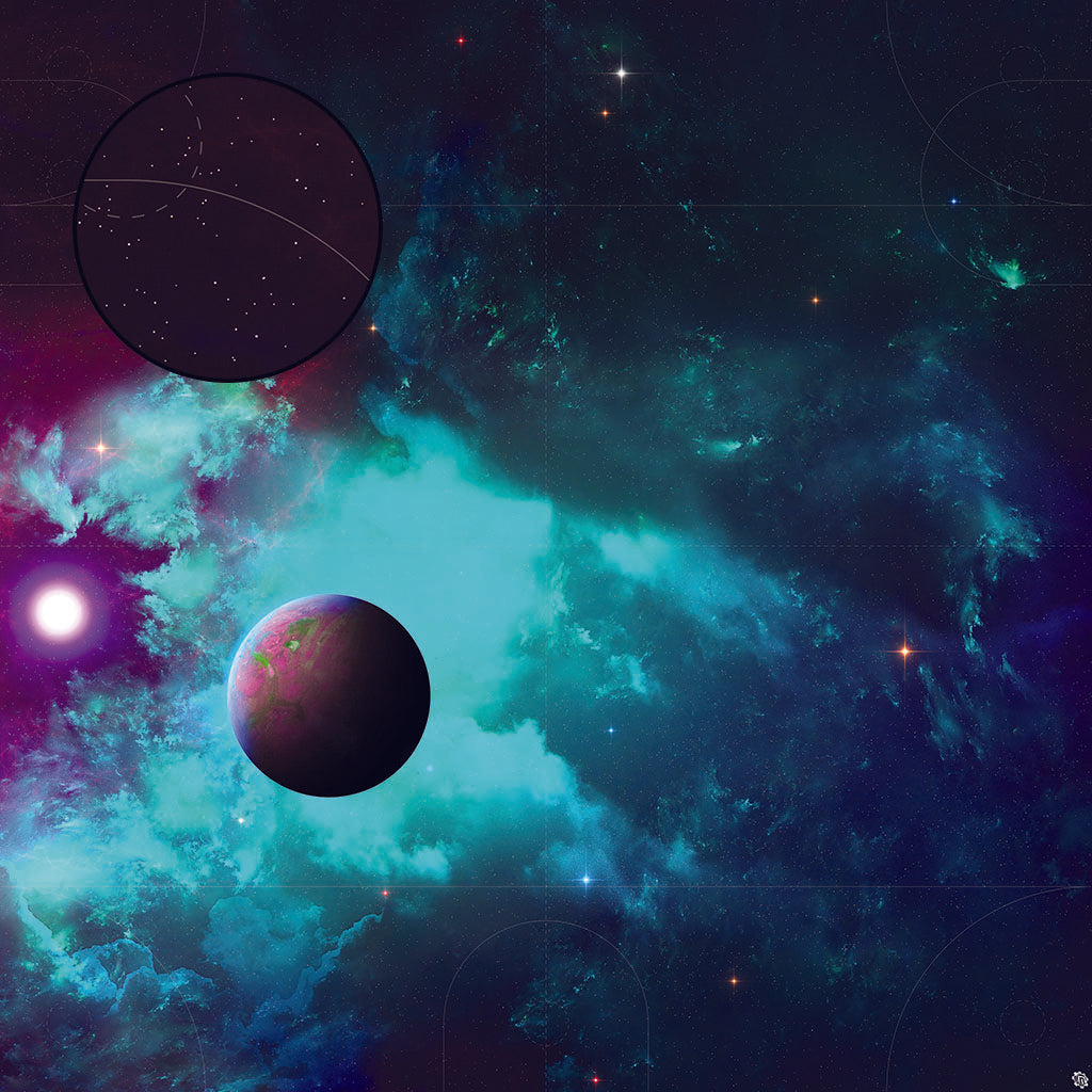 Mats by Mars: Nemesis System Tabletop Wargaming Space Play Mat