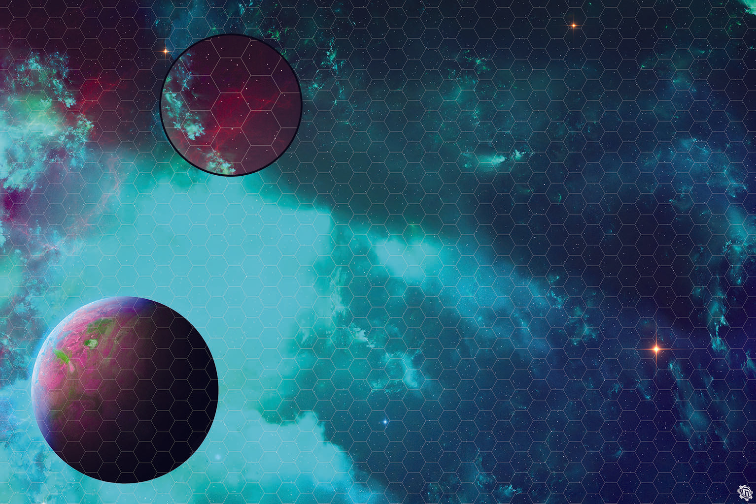 Mats by Mars: Nemesis System Tabletop Wargaming Space Play Mat