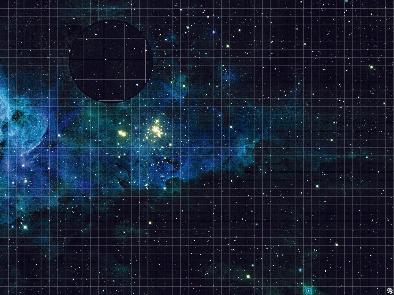 Mats by Mars: Stellar Storm Tabletop Wargaming Space Play Mat