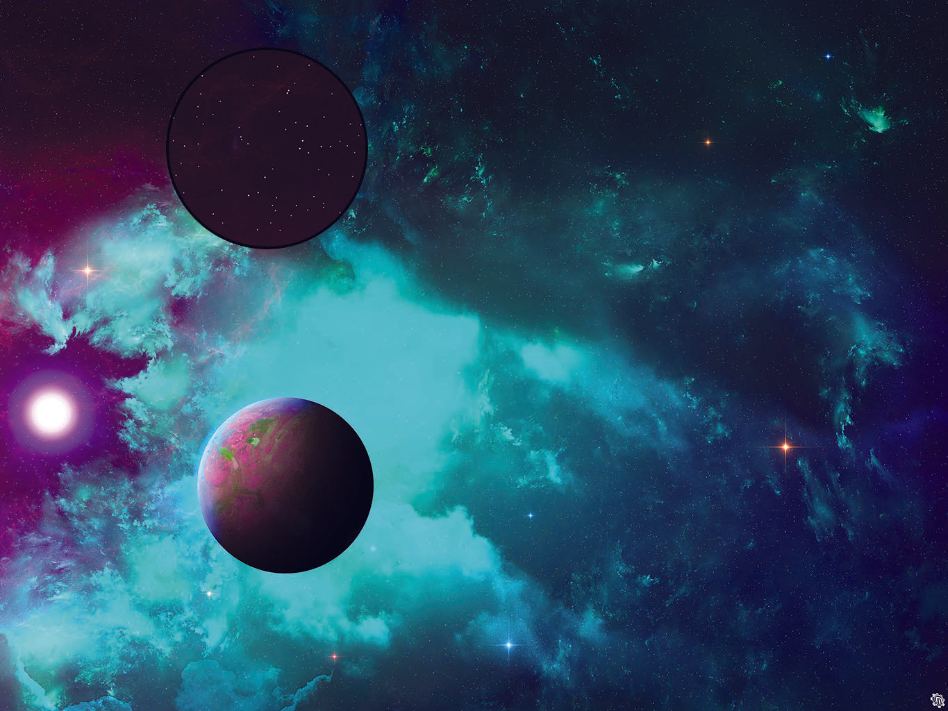 Mats by Mars: Nemesis System Tabletop Wargaming Space Play Mat