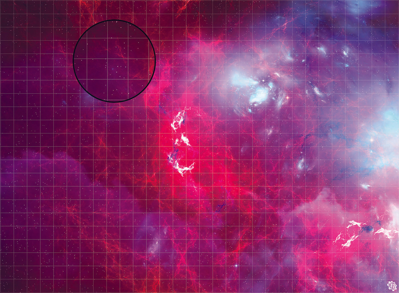 Mats by Mars: Quantum Realm Tabletop Wargaming Space Play Mat
