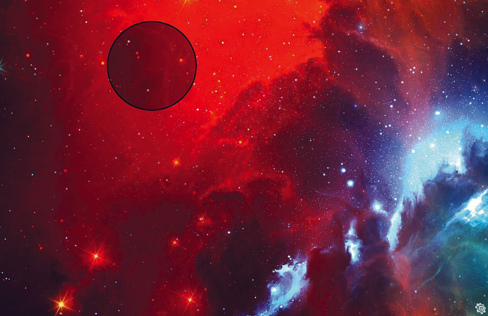 Mats by Mars: Fire Storm Tabletop Wargaming Space Play Mat