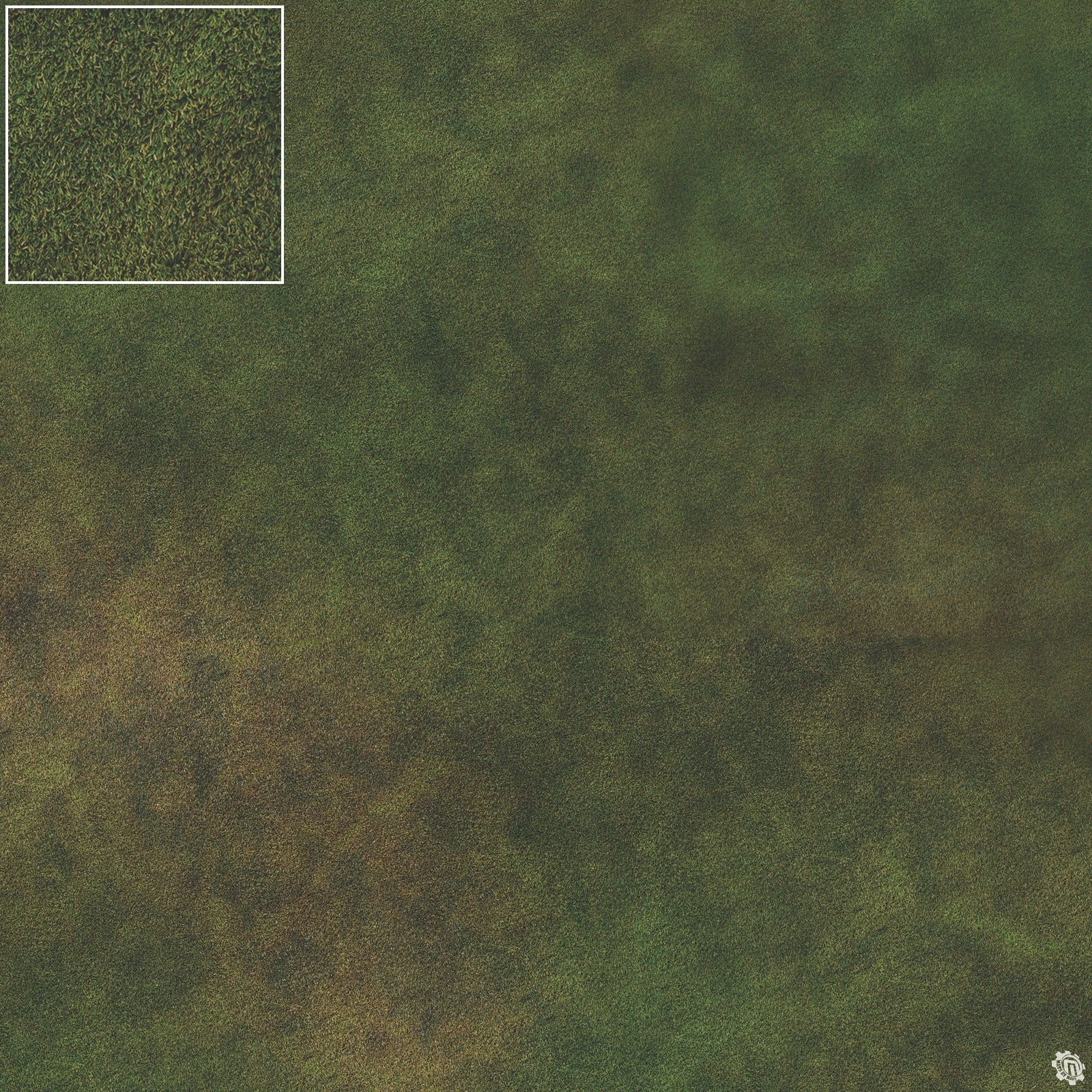 Mats by Mars: Green Meadow Tabletop Wargaming Play Mat