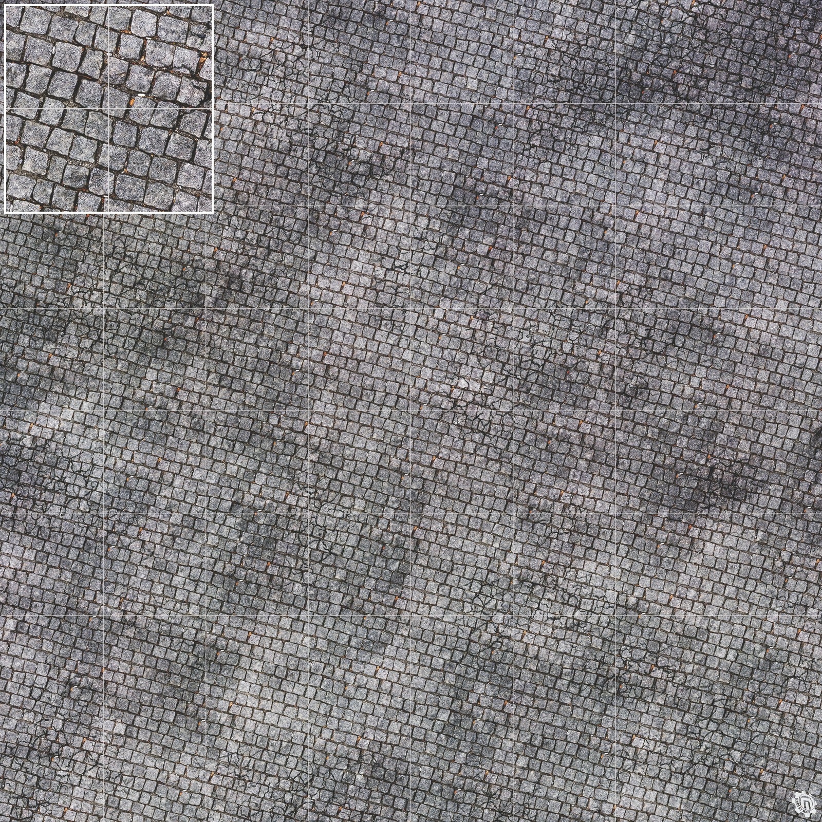 Mats by Mars: Bustling City Tabletop Wargaming Play Mat