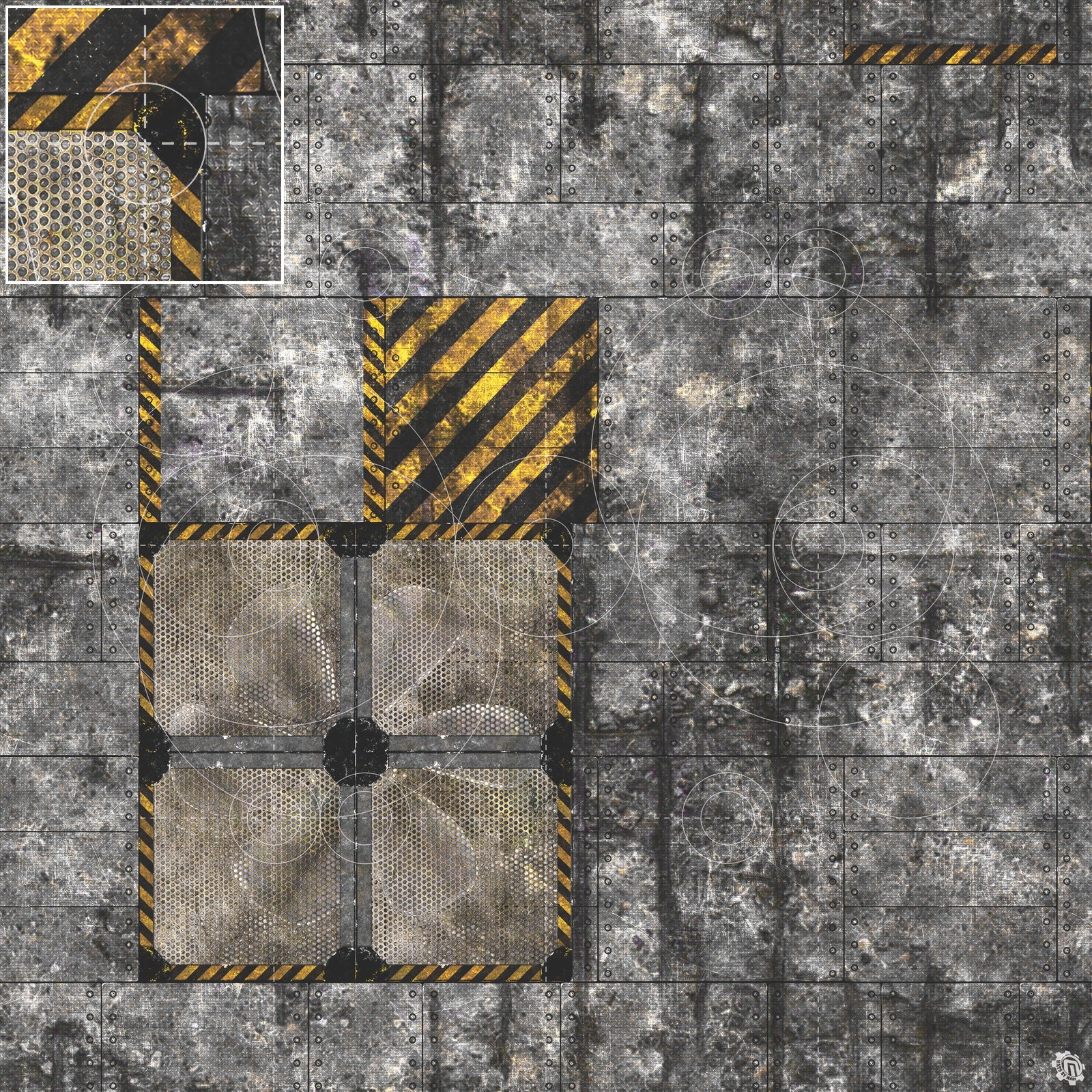 Mats by Mars: Mechanica Tabletop Wargaming Play Mat