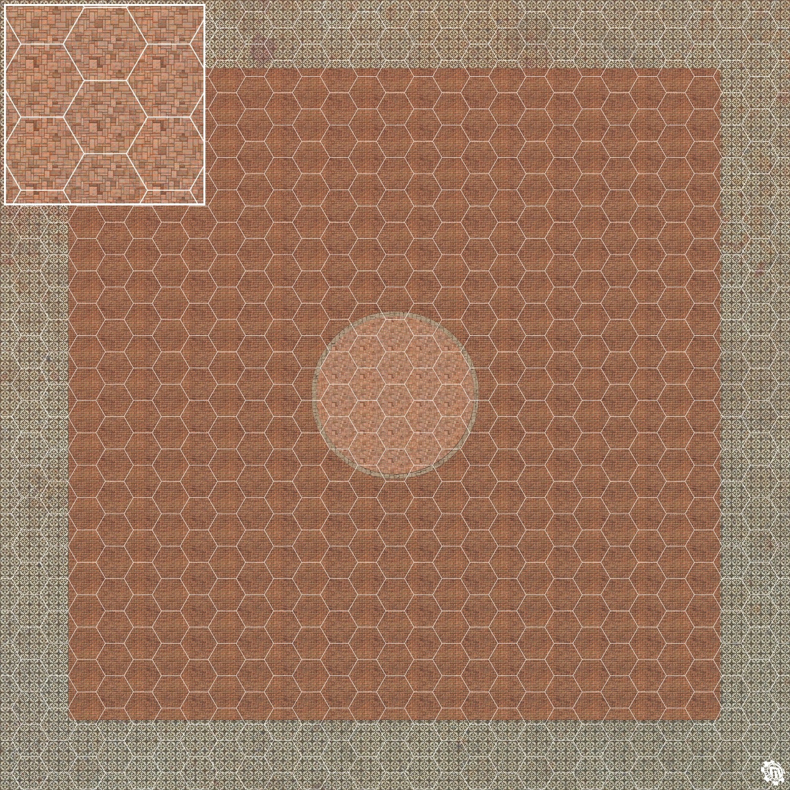 Mats by Mars: Ortegaville Tabletop Wargaming Play Mat