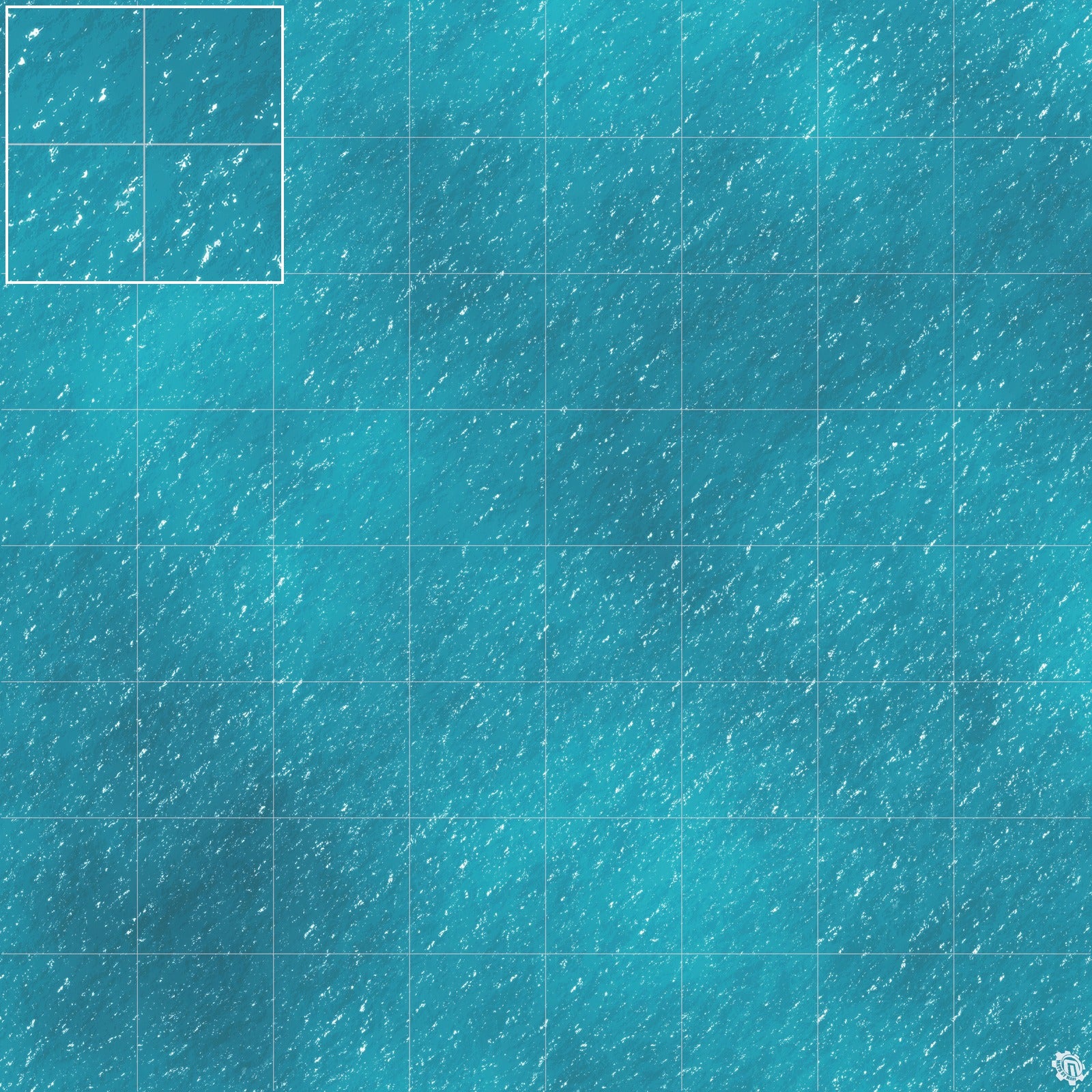 Mats by Mars: Sunny Caribbean Tabletop Wargaming Play Mat
