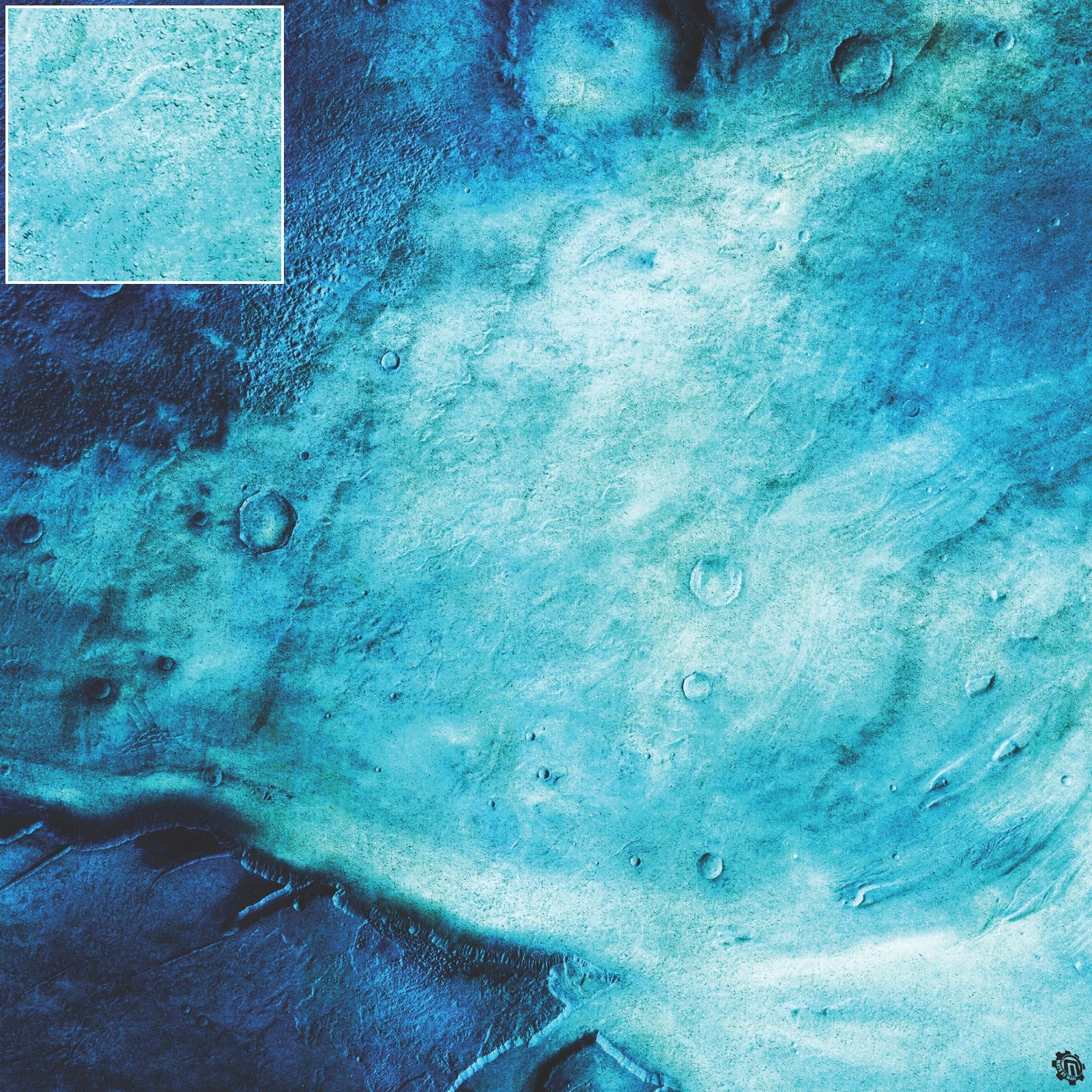 Mats by Mars: Rimecrust Tabletop Wargaming Play Mat