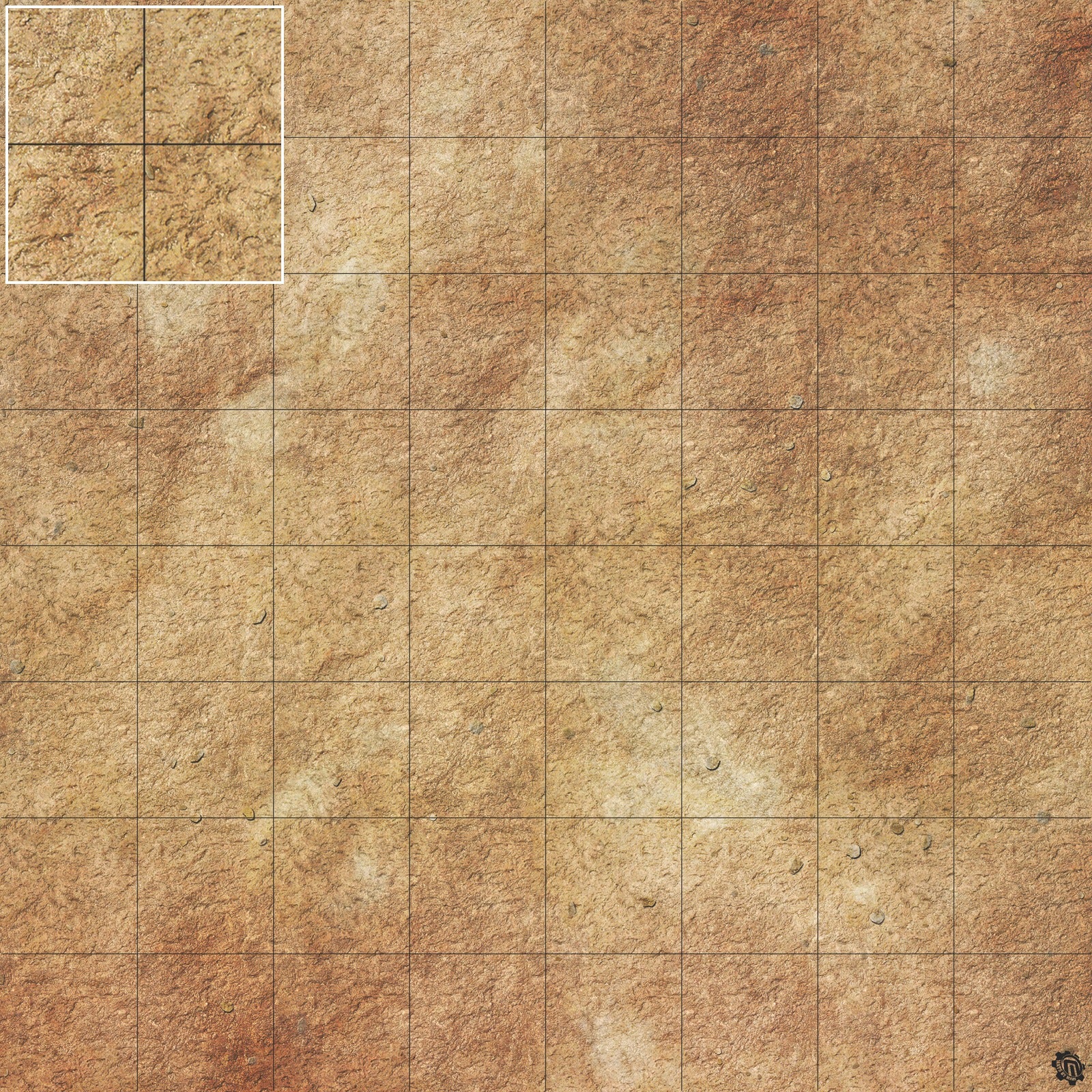 Mats by Mars: Swallowing Sand Tabletop Wargaming Play Mat