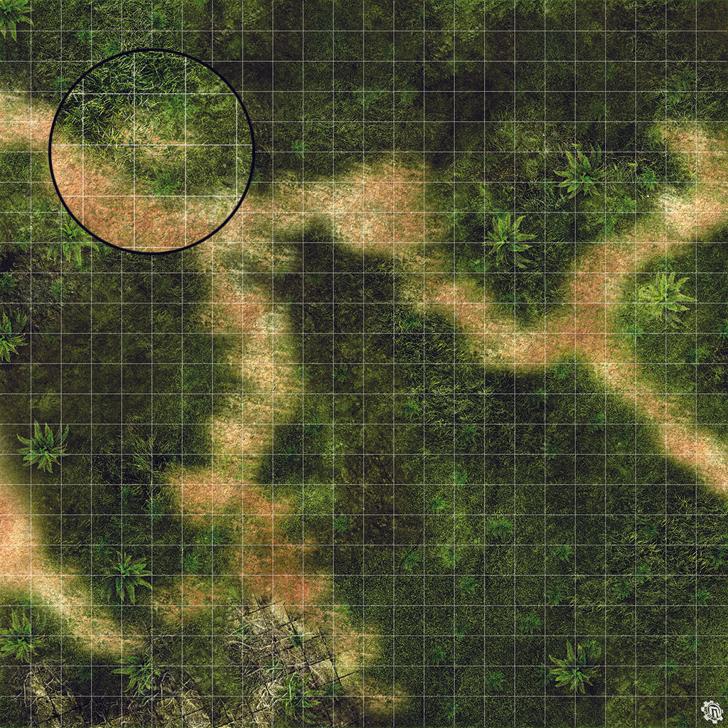 Mats by Mars: Island Path Tabletop Wargaming Play Mat