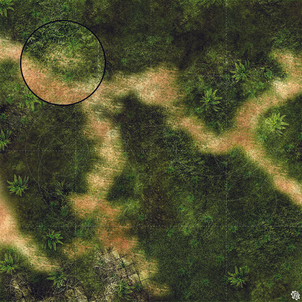Mats by Mars: Island Path Tabletop Wargaming Play Mat