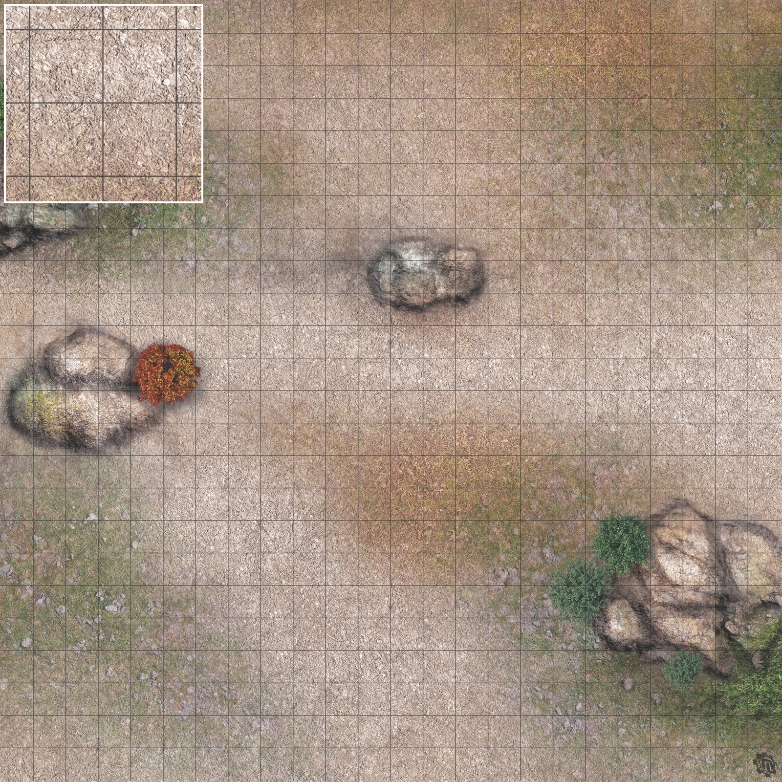 Mats by Mars: Hellenic Plateau Tabletop Wargaming Play Mat
