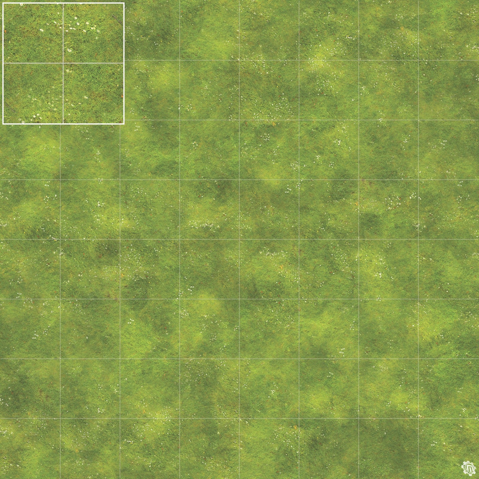 Flourishing Field Tabletop Wargaming Play Mat