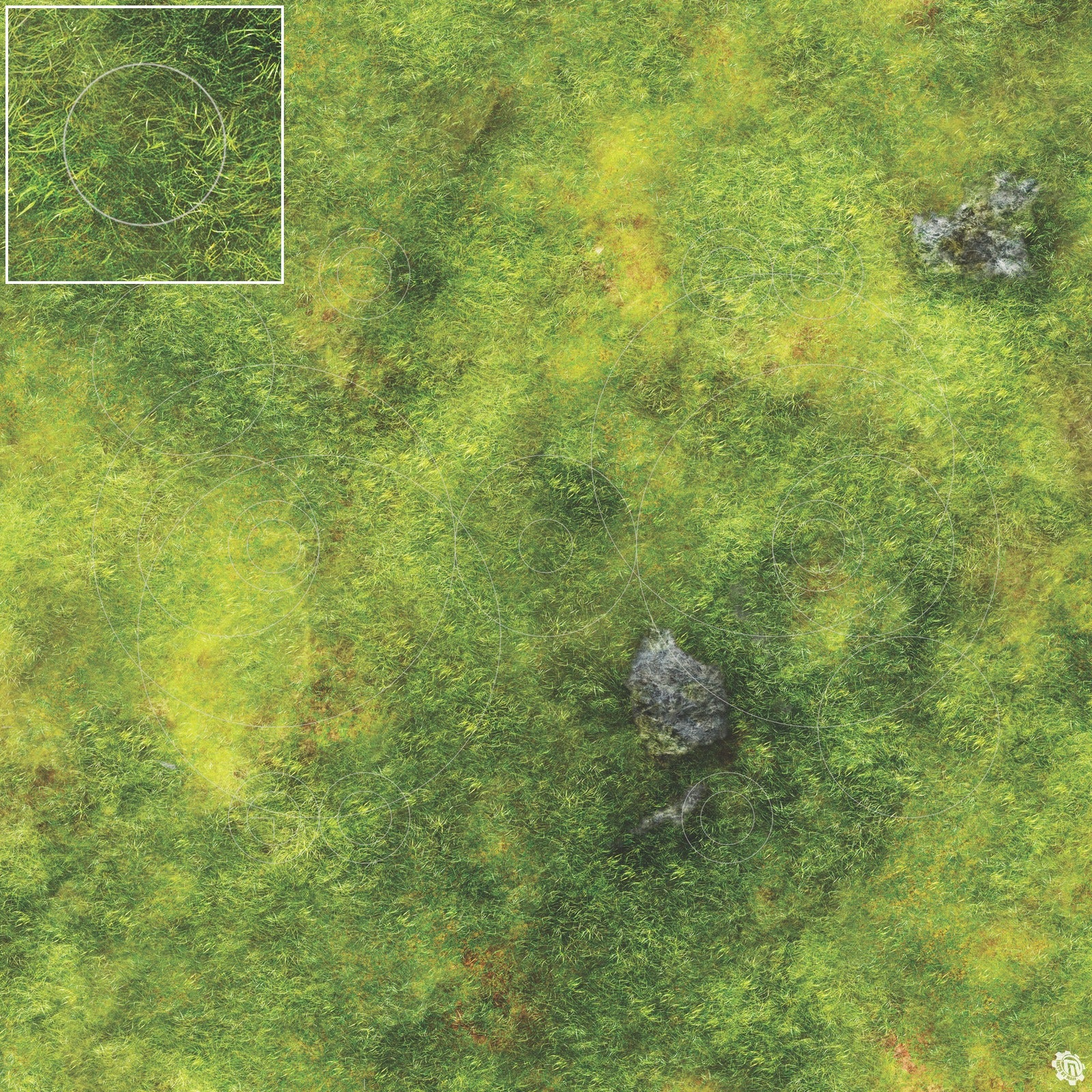 Mats by Mars: Stonehollow Hills Tabletop Wargaming Play Mat