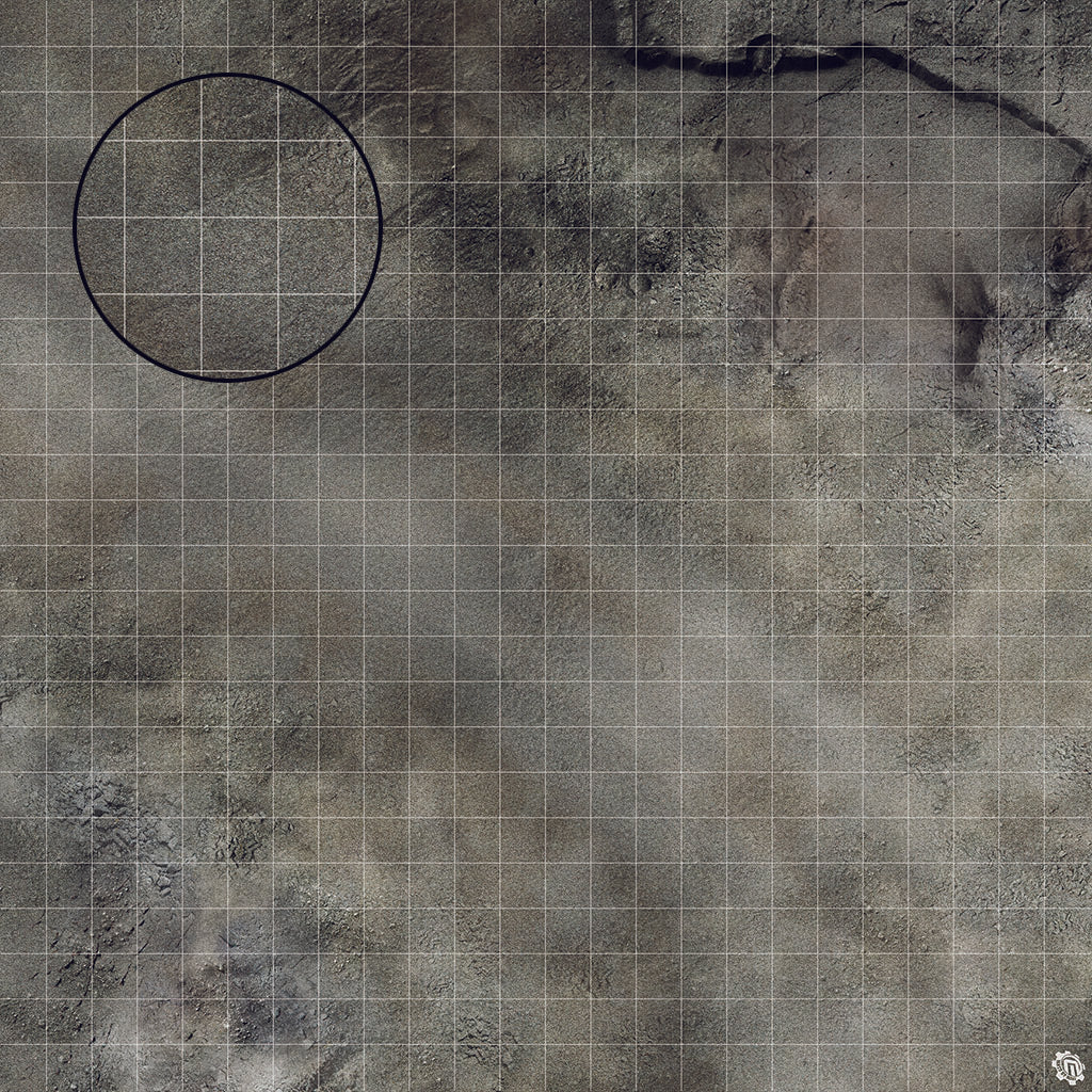 Mats by Mars: Ashen Wastes Tabletop Wargaming Play Mat