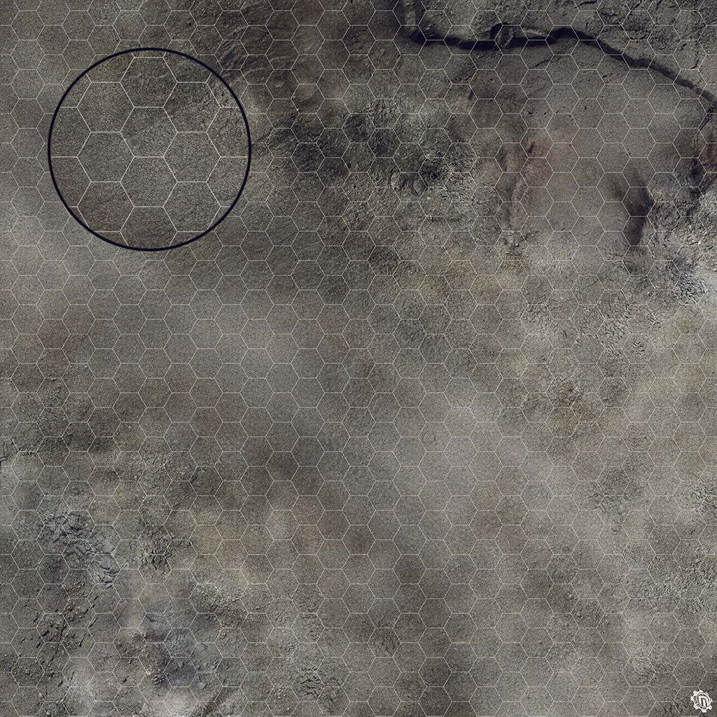 Mats by Mars: Ashen Wastes Tabletop Wargaming Play Mat