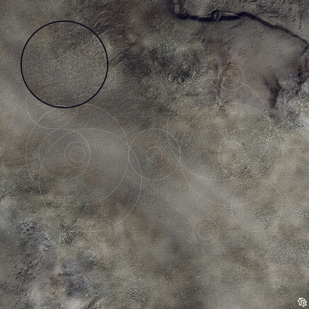 Mats by Mars: Ashen Wastes Tabletop Wargaming Play Mat