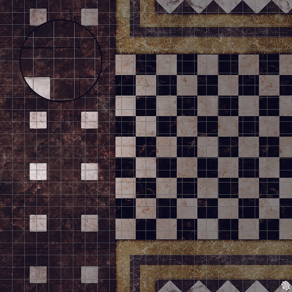 Mats by Mars: Manor Hall Tabletop Wargaming Play Mat