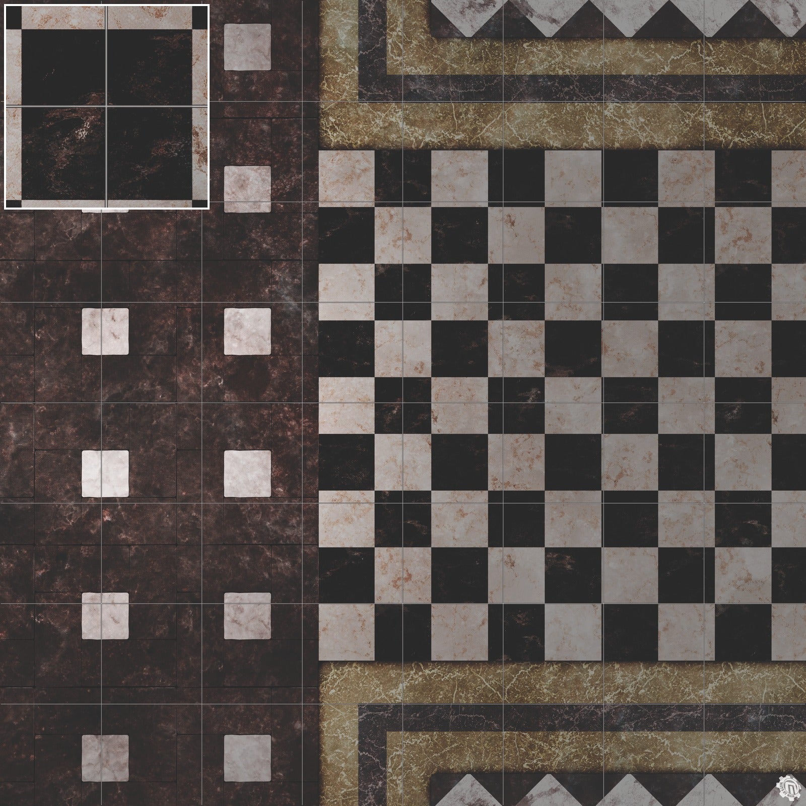 Mats by Mars: Manor Hall Tabletop Wargaming Play Mat
