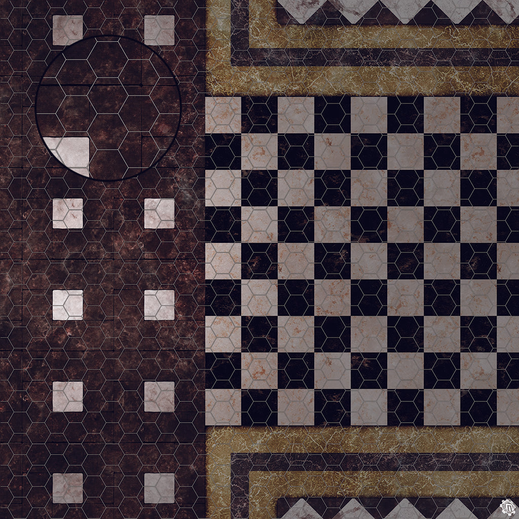 Mats by Mars: Manor Hall Tabletop Wargaming Play Mat