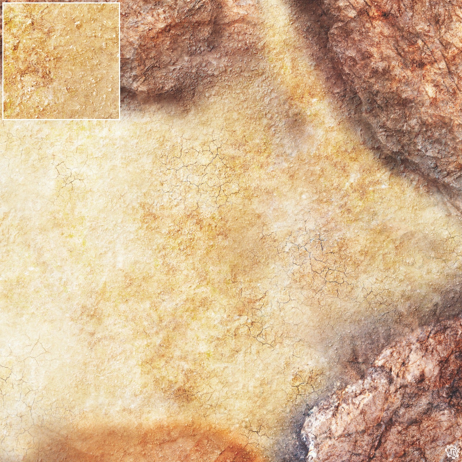 Mats by Mars: Desert Canyon Tabletop Wargaming Play Mat
