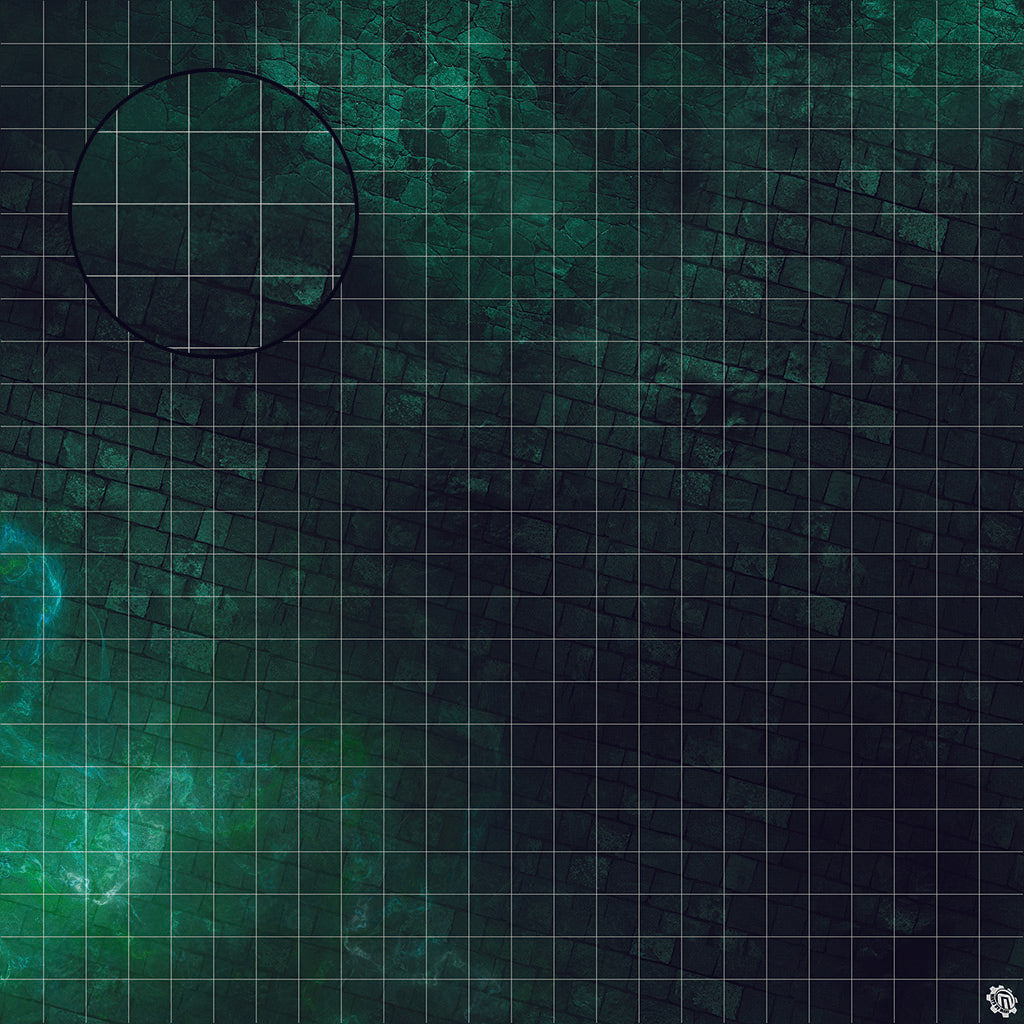 Mats by Mars: Noxious Sewer Tabletop Wargaming Play Mat