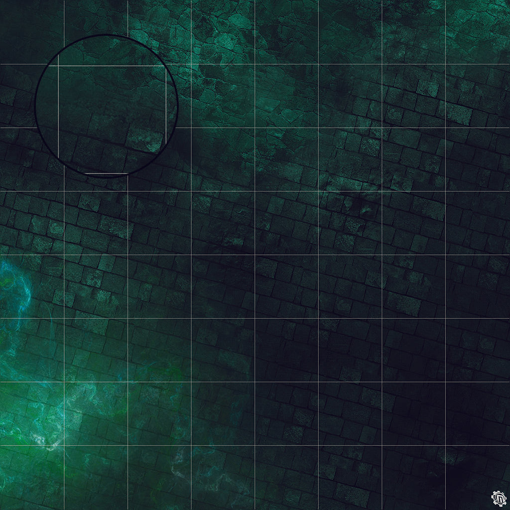 Mats by Mars: Noxious Sewer Tabletop Wargaming Play Mat