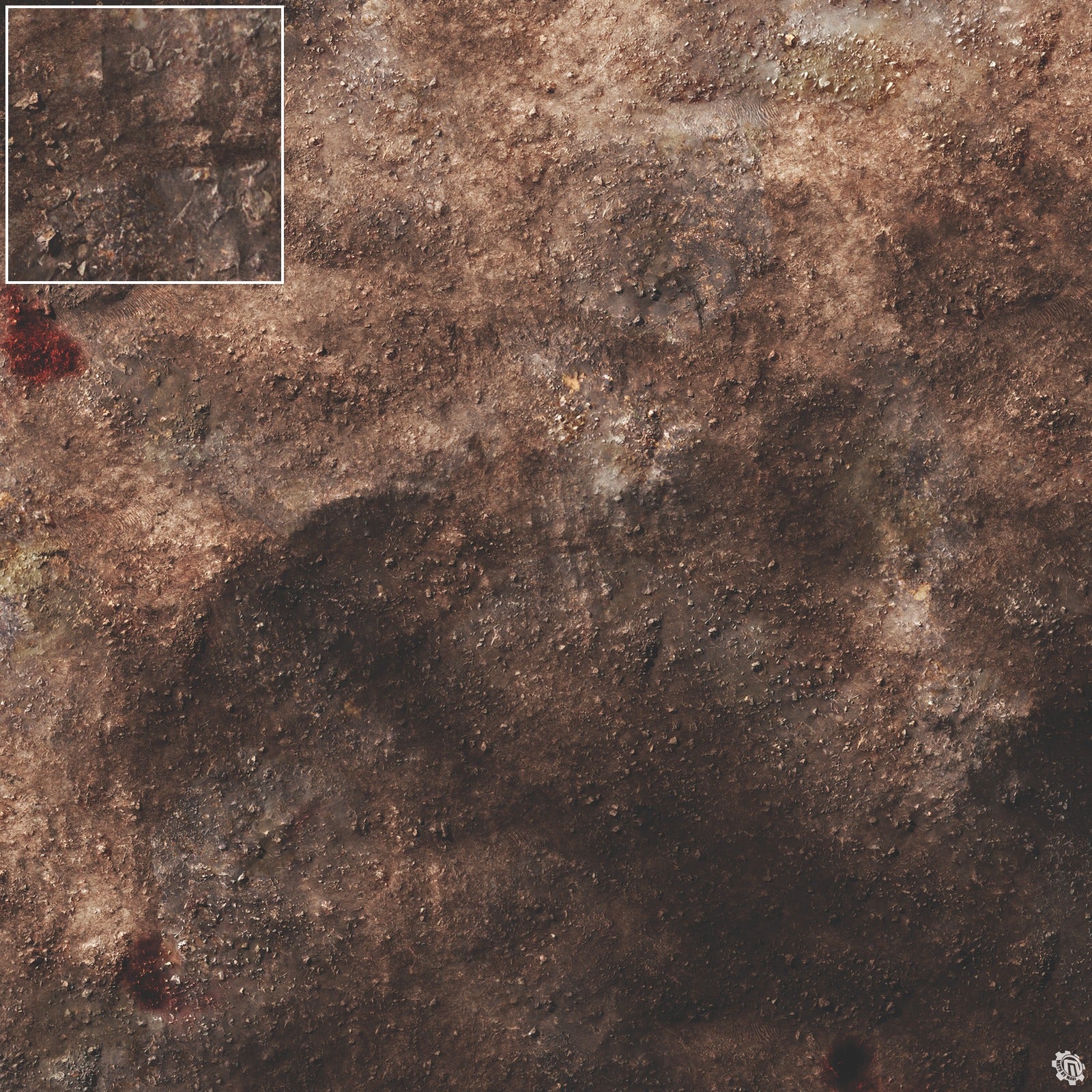 Mats by Mars: Trench Assault Tabletop Wargaming Play Mat